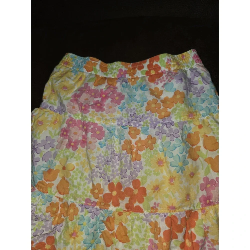 Gymboree butterfly blossoms floral spring skirt size 5